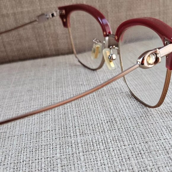 Coach Women Glasses Frame Red/Rose Gold Tone HC5104B Eyeglasses Frame only main image 6